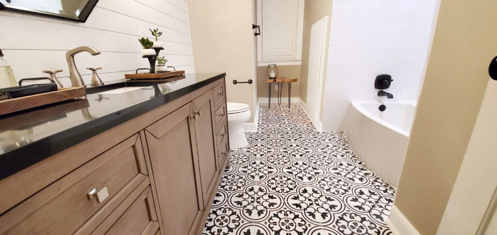 Bathroom Remodel - Door View