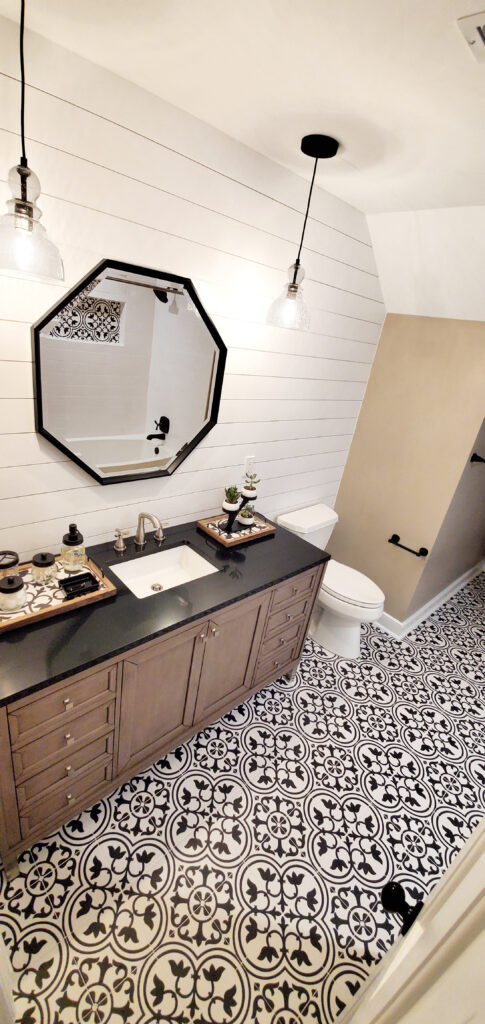 Vanity Wall After Remodel