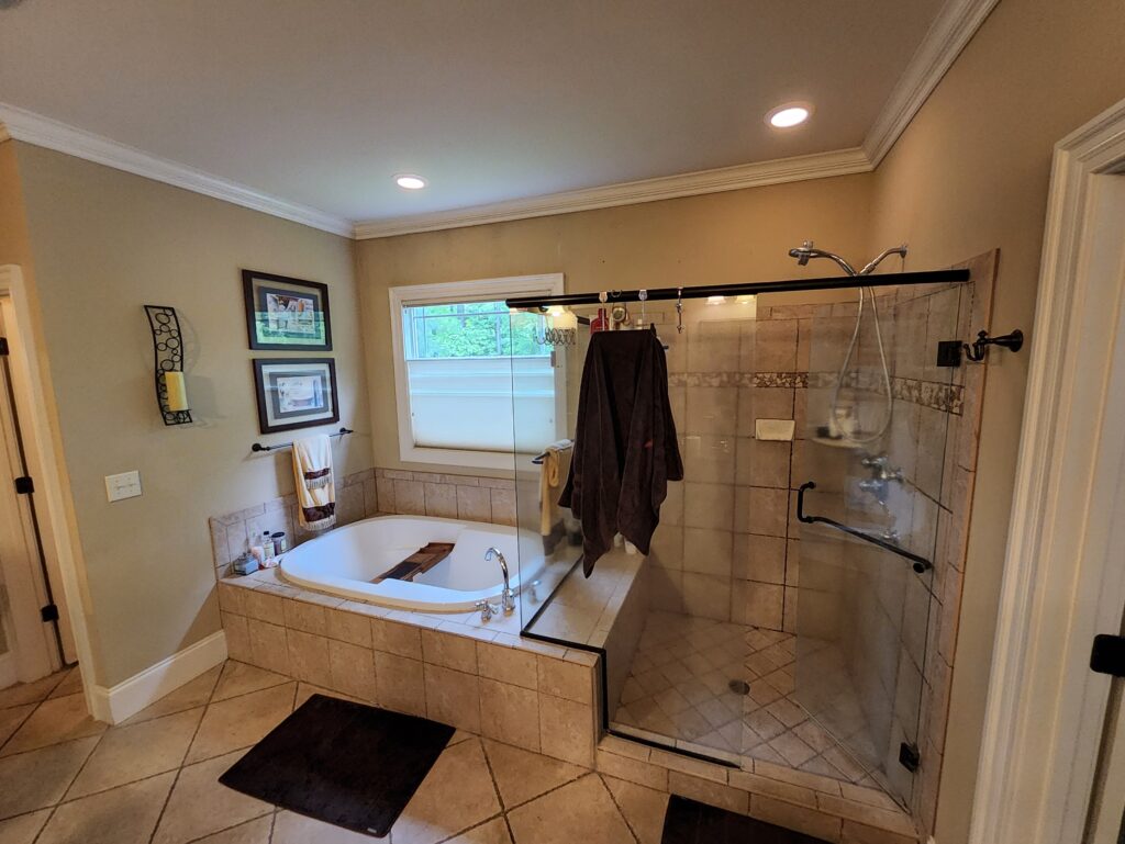 Bathroom Before