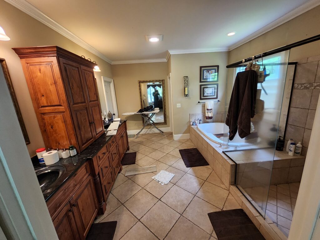 Bathroom Before